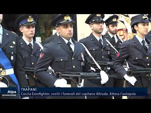 Caccia Eurofighter, svolti i funerali del capitano Altruda. Attesi gli esiti dell’autopsia