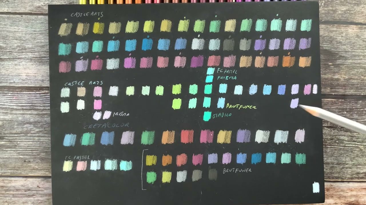 Brutfuner Metallic Colored Pencils - YouTube