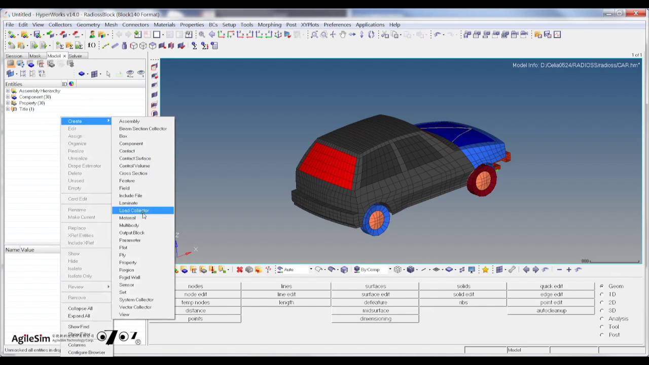 Hypermesh Model Browser HyperMesh 指令與操作 Model Browser | 安捷新科技 - YouTube