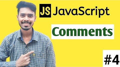 JavaScript Comment in Hindi Part-4