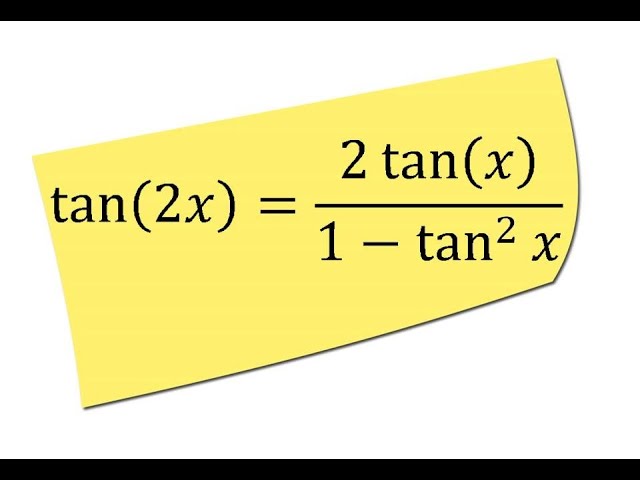 Tan2x 2tanx 1 Tan X Trigonometric Identity Solve Hindi Youtube Tan2x 2tanx 1 Tan X Trigonometric Identity Solve Hindi Youtube