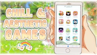 ྀ۪۪꒱ CHILL AND AESTHETIC GAMES | kim tamie ☆