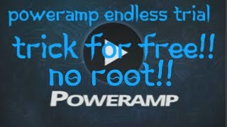 How to Use Poweramp after Trial Expiration For FREE Without Rooting|Poweramp for Free|Without Buying screenshot 2