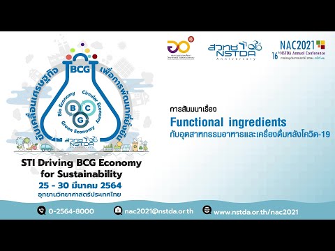 Functional ingredients กับอุตสาหกรรมอาหารและเครื่องดื่มหลังโควิด-19