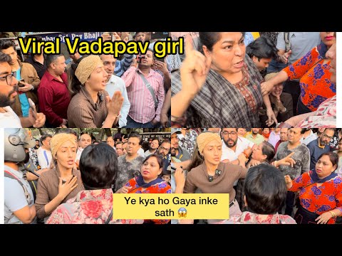 Viral Vadapav girl of Delhi | Aisa nhi hona Chahiye tha inke sath 😱😱 ye kya ho gaya .
