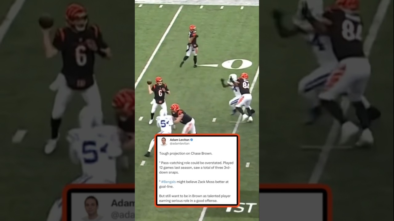 Chase Brown Fantasy Football Outlook - YouTube