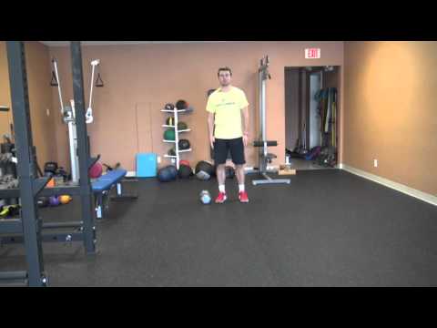 FreeFitnessVideos.com:  Dumbbell One Arm Farmer's Carry