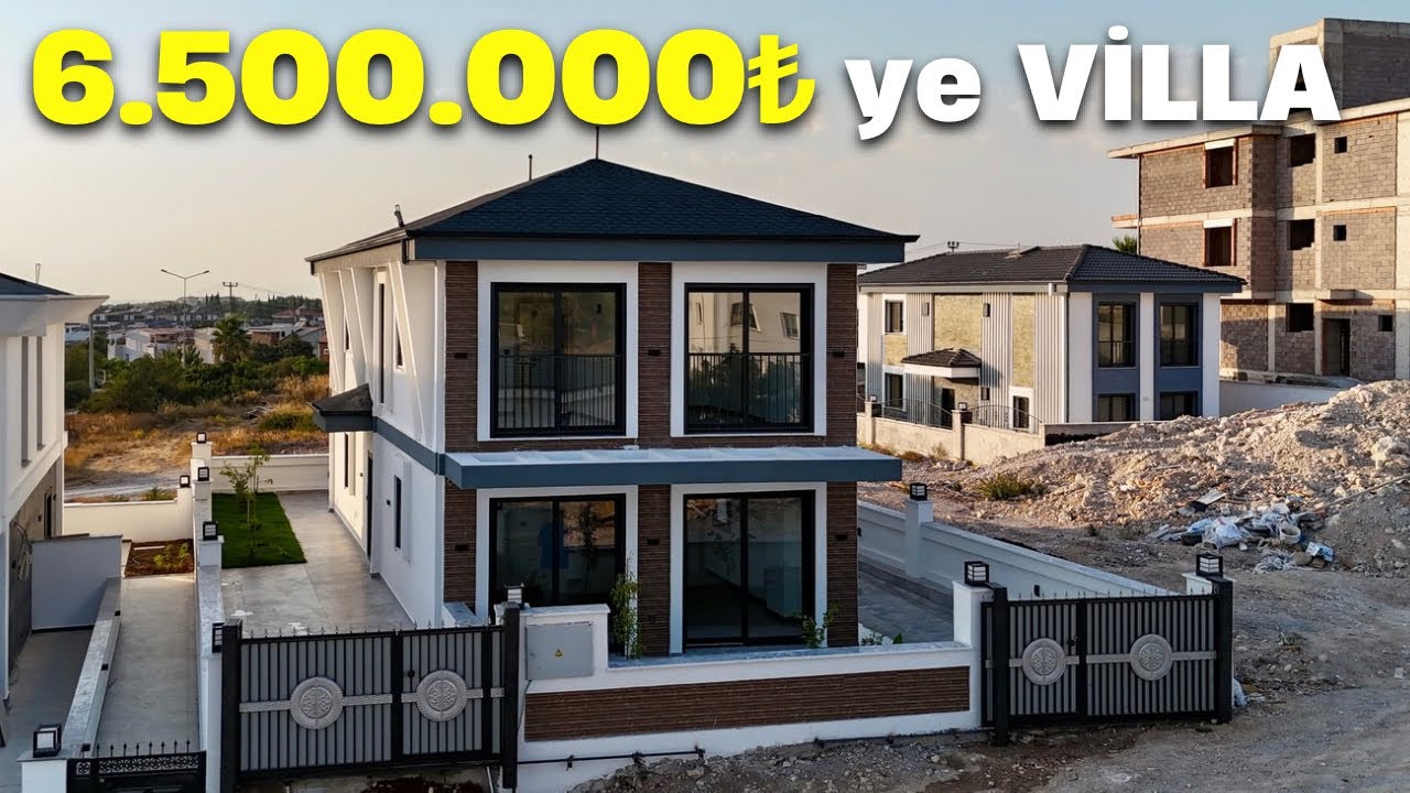 İMKANI OLAN ALSIN SATILIK OTOPARKLI VİLLA-A469 #didim #satılık #villa 