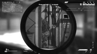 Call of duty Ghosts sniping, combat knife montage !!!!