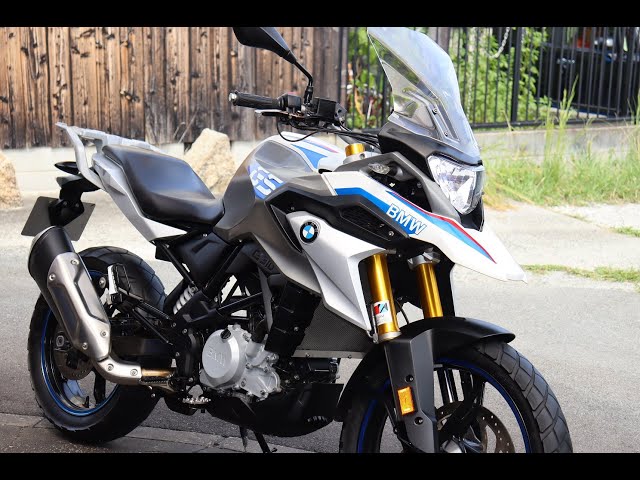  G310 社外マフラー　ETC付き　車検あり ☆BMW G310 GS ☆ETC装備☆車検付きR7年2月☆快調！セル一発☆ - YouTube