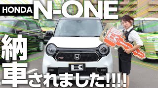 ホンダN-One Rs 6Mt納期半年待ってついに納車喜びの内外装レビューオプションをご紹介車屋社員の乗り換え
