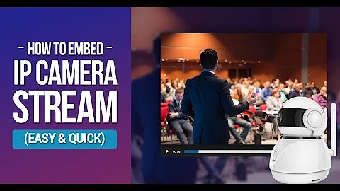 How To Show IP Camera On Website In Under 5 Minutes - RTSP Streaming