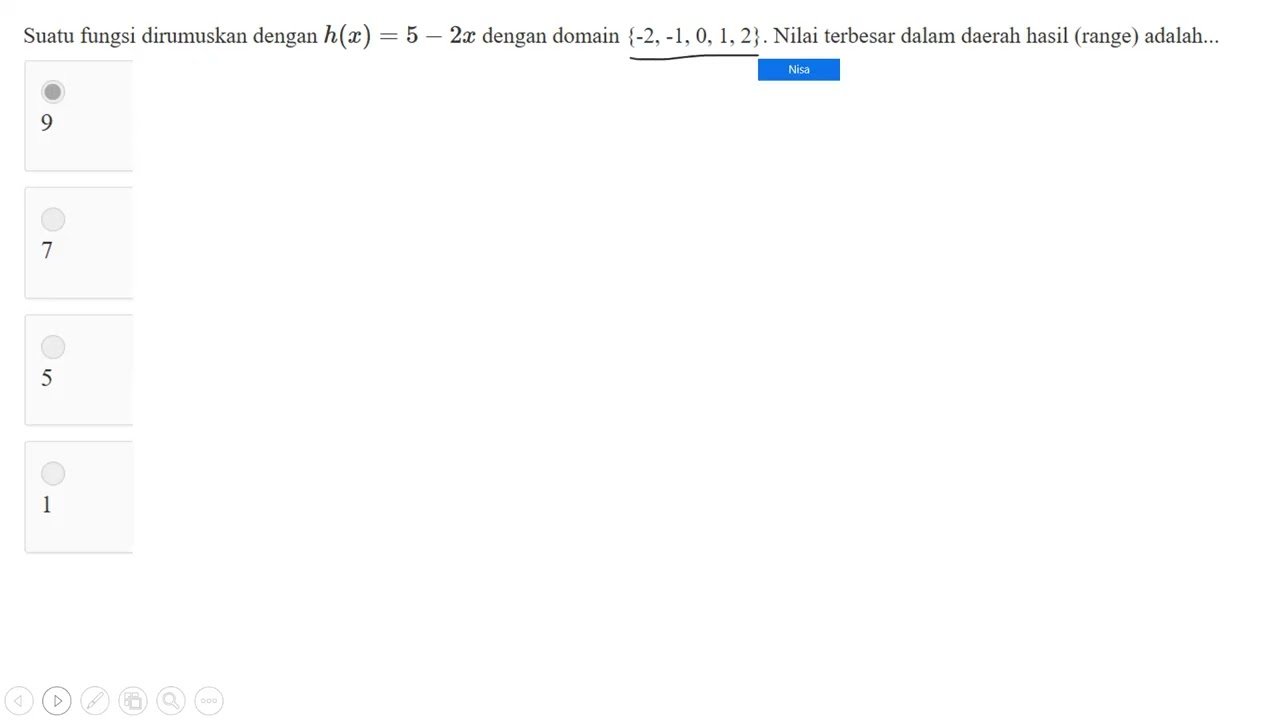 Pembahasan Soal TKA Matematika SMP (TRY OUT 2 Elemen Bilangan dan Aljabar) Part 3