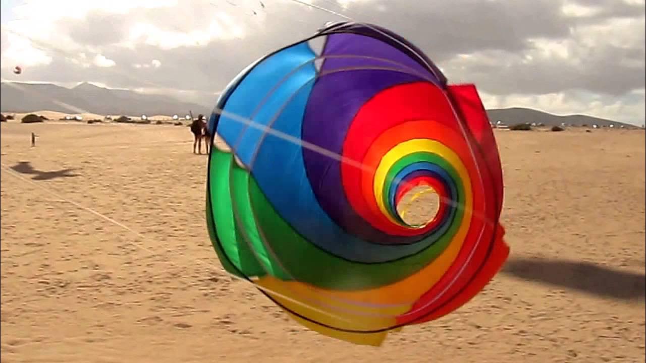 Spinning kite trip YouTube