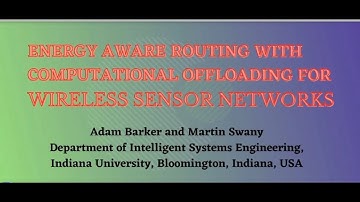 Energy Aware Routing with Computational Offloading for Wireless Sensor Networks