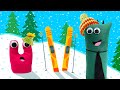 Космический Доктор Кот | Лыжи | Серия 10 | Мультфильмы для детей