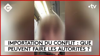 Des chants antisémites dans le métro parisien - Frédéric Encel - C à vous - 01/11/2023