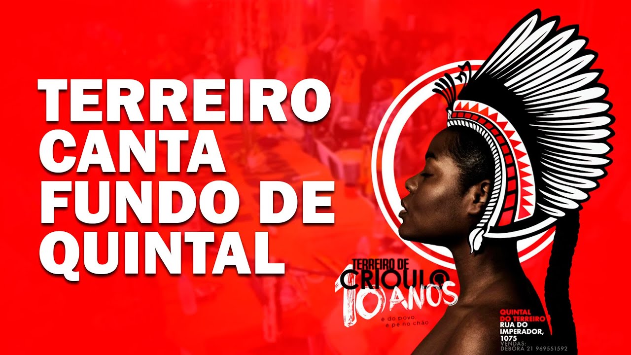 Terreiro de Crioulo Canta Fundo de Quintal ao vivo