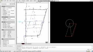 FMB Sketch Digitize on AutoCAD (Land Survey Record) screenshot 3