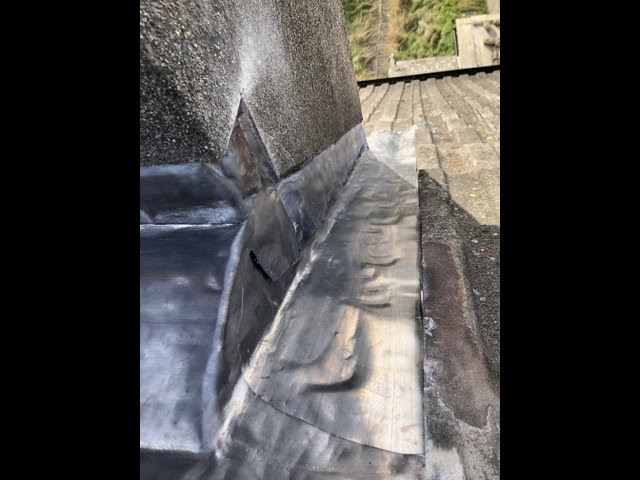 Roofers Dublin - New Chimney Lead Flashings in Kilbarrack, Dublin 5.