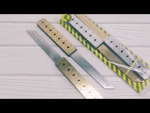 Набор сувенирных ножей Double Tanto Silver деревянные 2 шт для декоративного оформления и подарков безопасные, видео 1