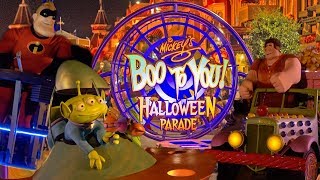 Get in the halloween spirit as dastardly villains and ghastly ghouls
float by during this spellbinding parade. twice nightly, staple of
mickey’s not-so-...