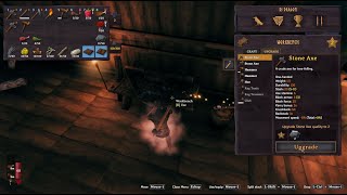 Valheim│How to Upgrade your WORKBENCH to Level 2 - Fast Guide 2024