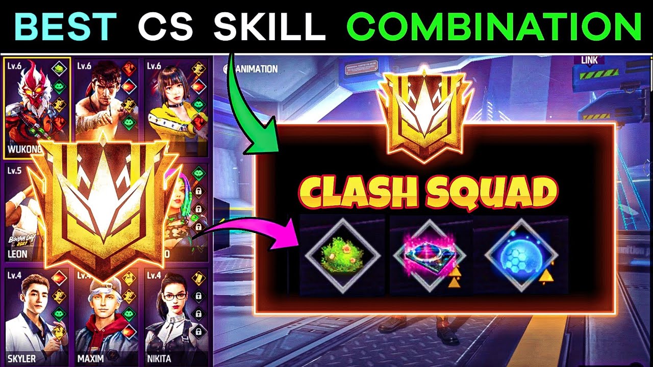 Cs Rank Best Character Combination⚡Cs Ranked Best Character Combination ...