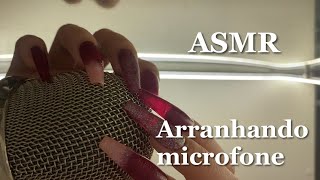 ASMR Arranhando microfone 