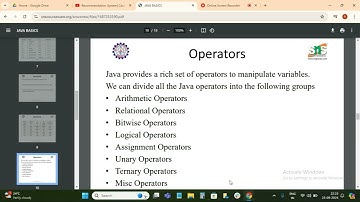 Java Basics|Lecture video 3|R K Jeyauthmigha|SNS Institutions