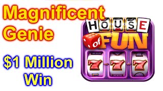 HOUSE OF FUN Slots Game Magnificent Genie Cell Phone $1 Million Win screenshot 2