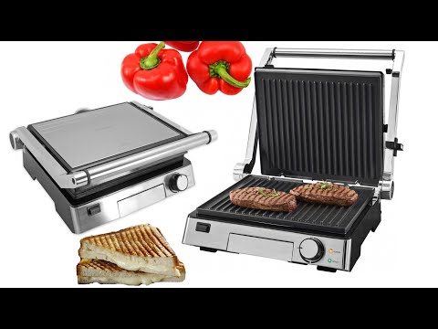 sandaler Gå i stykker Uden SILVERCREST Contact Grill FIRST LOOK!!! SKGE 2000 C3 - YouTube