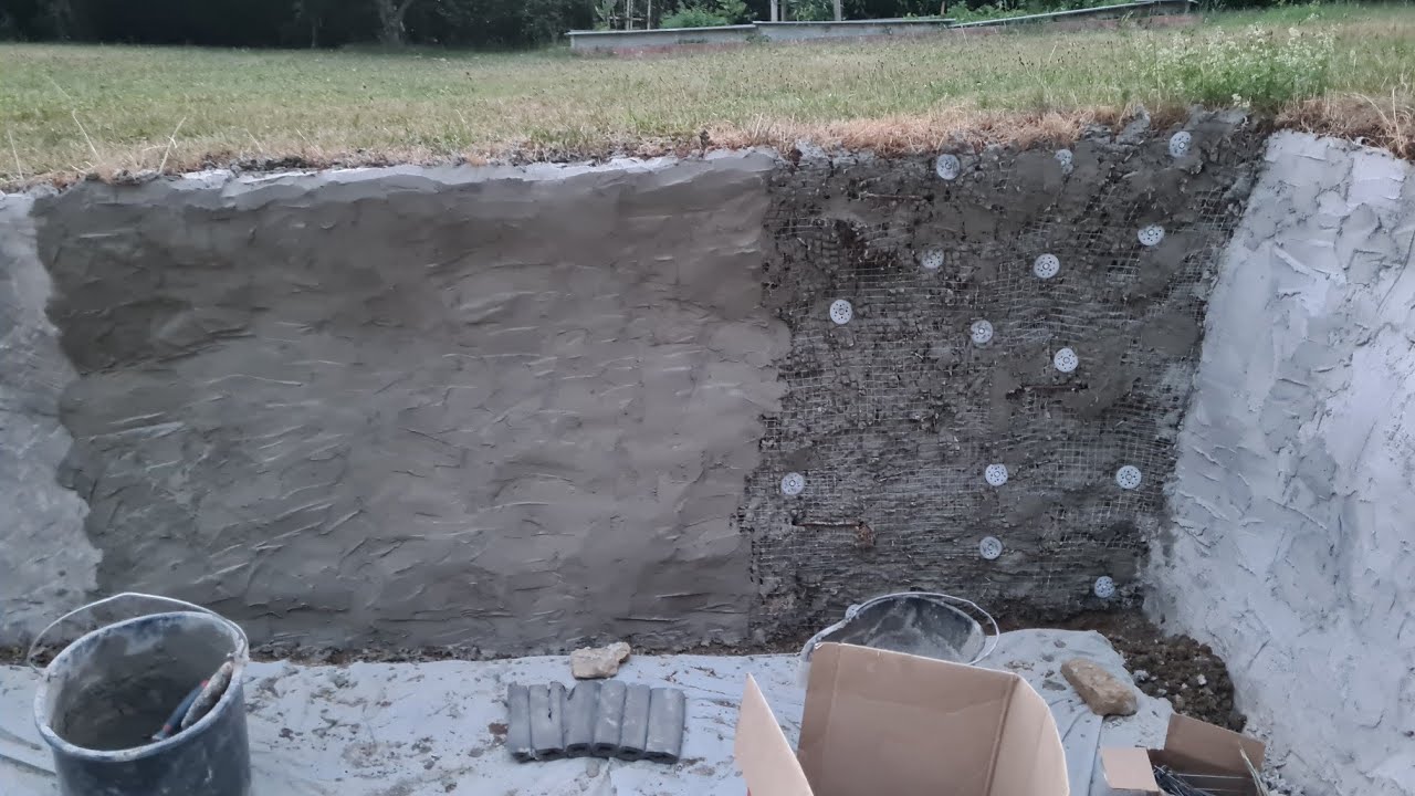 Bald fertig! Hangsicherung mit Spritzbeton geht dem Ende zu 🥵