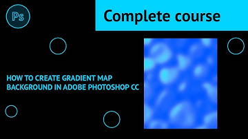 How to Create Abstract Gradient background in Adobe Photoshop CC