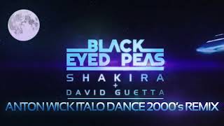 Black Eyed Peas, Shakira, David Guetta  - Don't you worry (Anton Wick Italo Dance 2000's Remix) Resimi