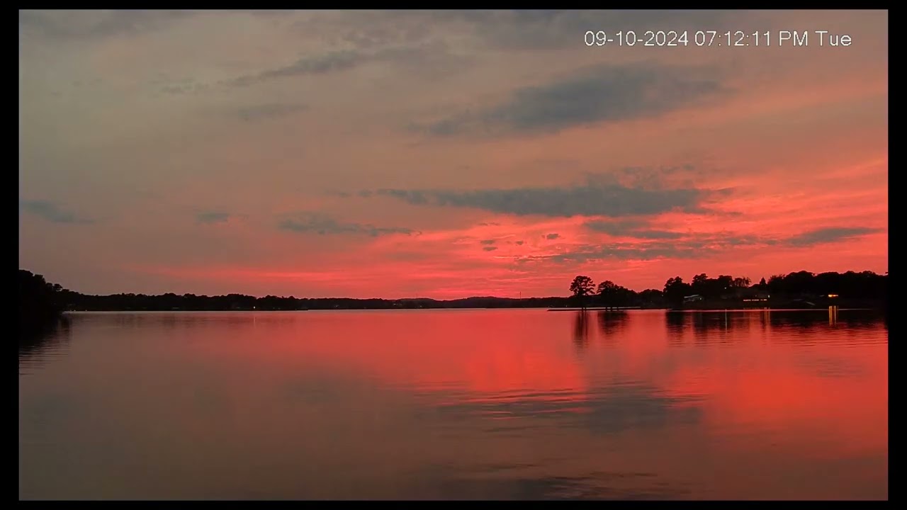 Logan Martin Lake sunset 9 10 24