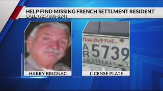 Law enforcement searching for former police chief missing in Livingston Parish