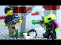 LEGO Land | Lego Escape Alien Invasion Attack: Special Lego Wall | Lego Stop Motion