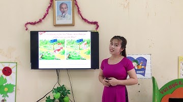 Lĩnh vực PTNN - Làm quen với tác phẩm văn học - Thu Hà - Trường Mầm non Đông Tảo