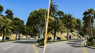 GTA 5 Real Life Vegetation Mod | LA Vegetation in GTA 5 Just Keeps Getting Better