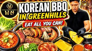 [4K] UNLIMITED KOREAN BARBECUE GRILL BUFFET IN GREENHILLS | Sulit or Not?Full Food Tour Review!
