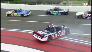 Corey day airborne crash at Charlotte MotorSpeedway
