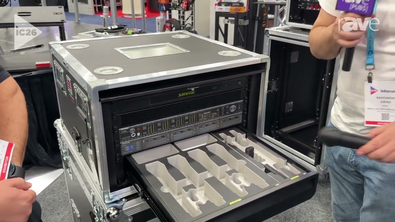 InfoComm 2026: ProX Live Performance Gear Features Santosom SIS Microphone Case