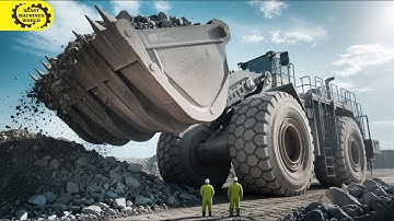 How a Wheel Loader Excavator Transforms Mining Operations | Unbelievable Power in Action!