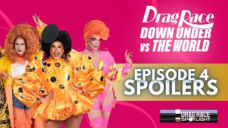DESIGN CHALLENGE & A SHOCKING ELIMINATION Down Under Vs The World SPOILERS #dragracedownunder Update