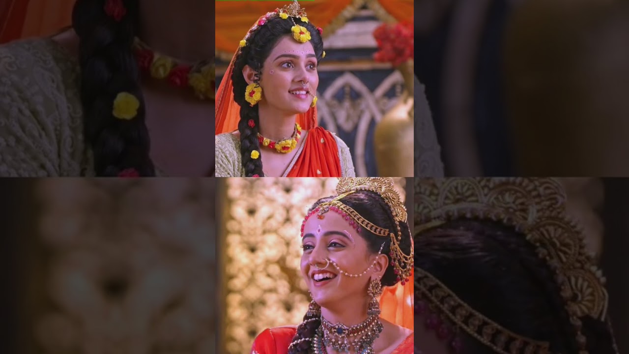 श्री कृष्ण और राधा का प्रेम इतना अटूट प्रेम क्यों है रुक्मणी जी ने जब राधा से पूछा?🥺💞💫#radhakrishna