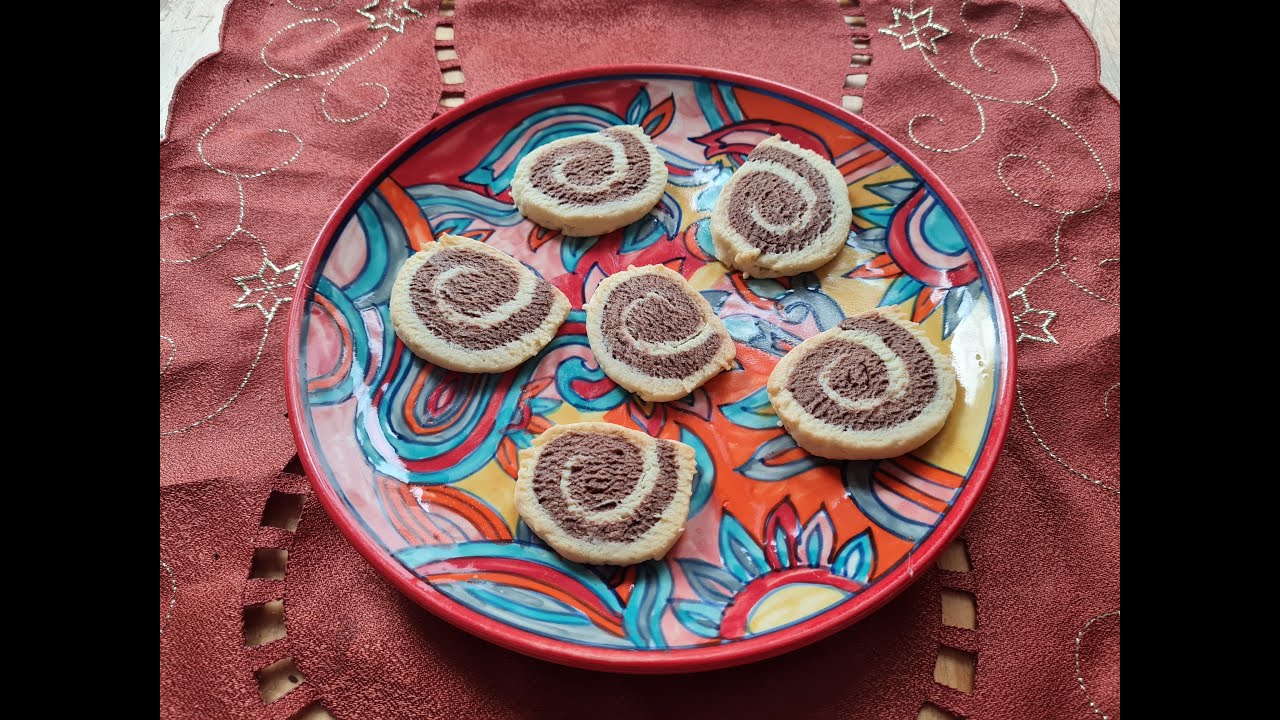 Schwarz Weiß Gebäck / Leckere Weihnachtsplätzchen