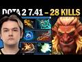 Troll with 28 Kills and Hydras - Dota 7.41