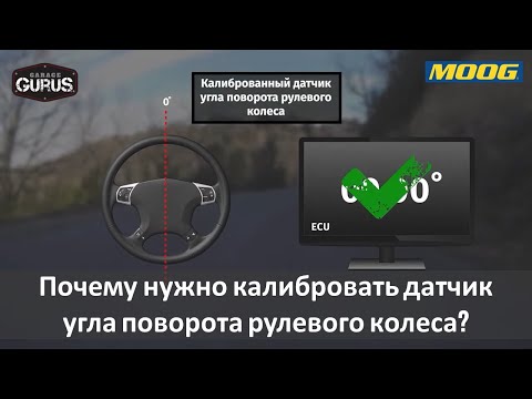 Почему нужно калибровать датчик угла поворота рулевого колеса?