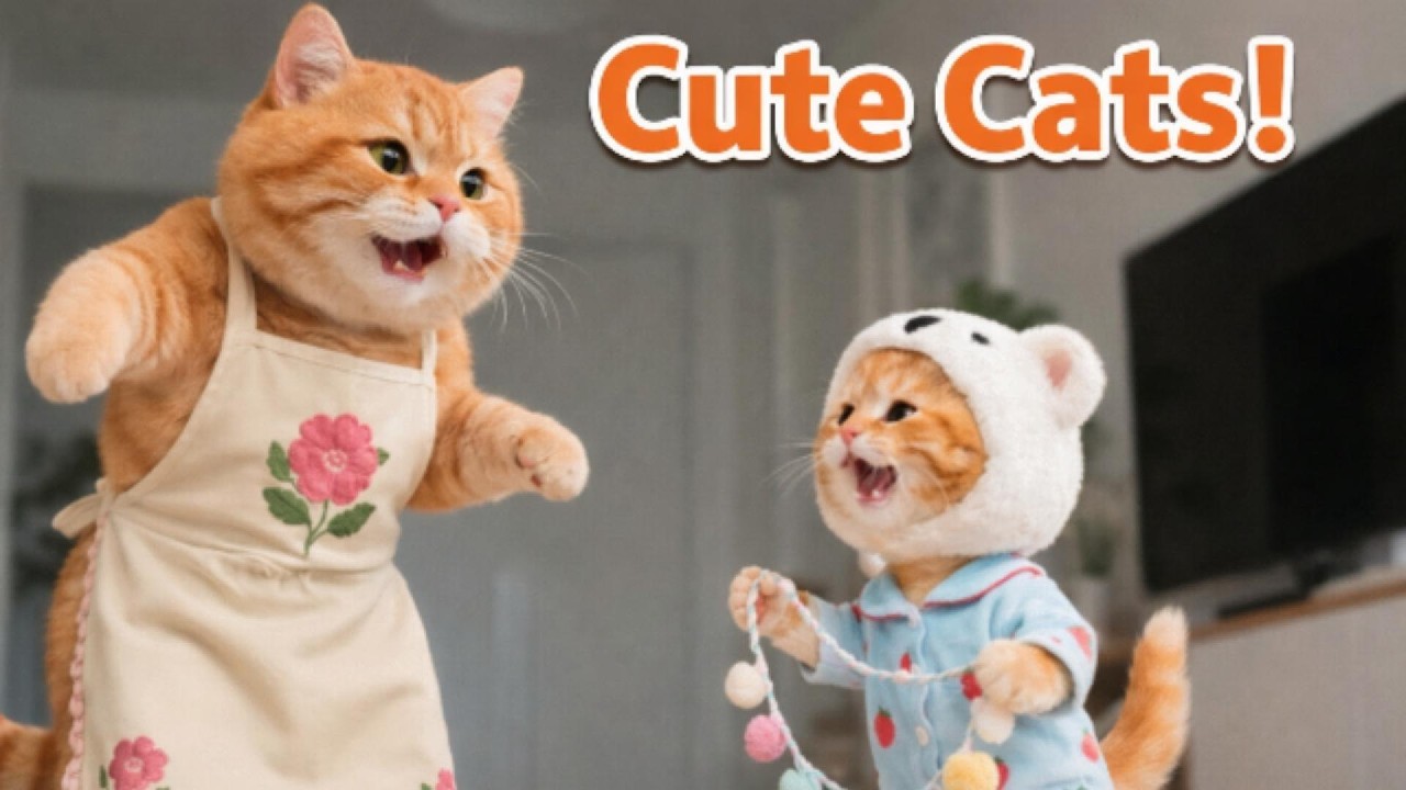 Want to Know the SECRET to a Happy Kitten? #MamaCat #HarvestGrapes #GingerKitten